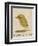 The Light Green Bird-Edward Lear-Framed Giclee Print