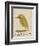 The Light Green Bird-Edward Lear-Framed Giclee Print