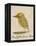 The Light Green Bird-Edward Lear-Framed Premier Image Canvas