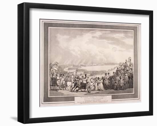 The Light Horse Volunteers of London and Westminster, 1798-Thomas Rowlandson-Framed Giclee Print