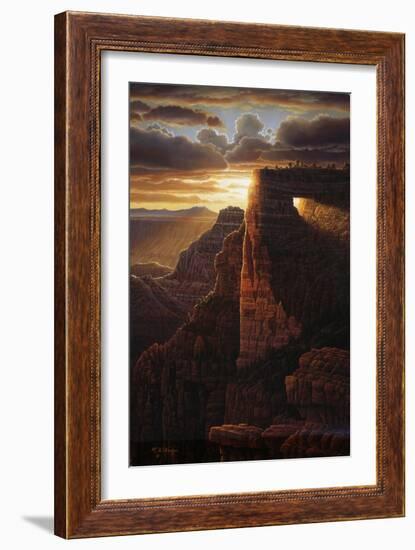 The Light of Life-R.W. Hedge-Framed Giclee Print