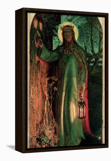 The Light of the World, C.1852-William Holman Hunt-Framed Premier Image Canvas