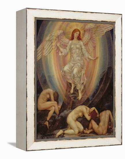 The Light Shineth in Darkness and the Darkness Comprehendeth it Not, 1906-Evelyn De Morgan-Framed Premier Image Canvas