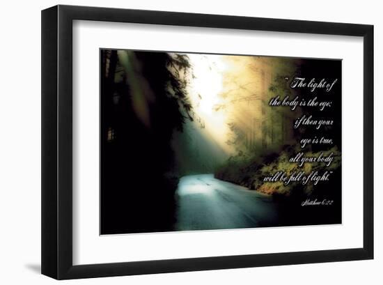 The Light-null-Framed Art Print