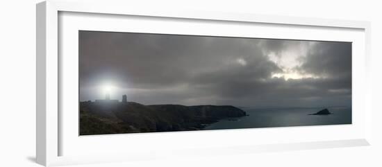 The Lighthouse at Cap Frehel at Night, Brittany, France-Philippe Clement-Framed Photographic Print