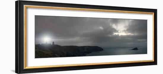 The Lighthouse at Cap Frehel at Night, Brittany, France-Philippe Clement-Framed Photographic Print