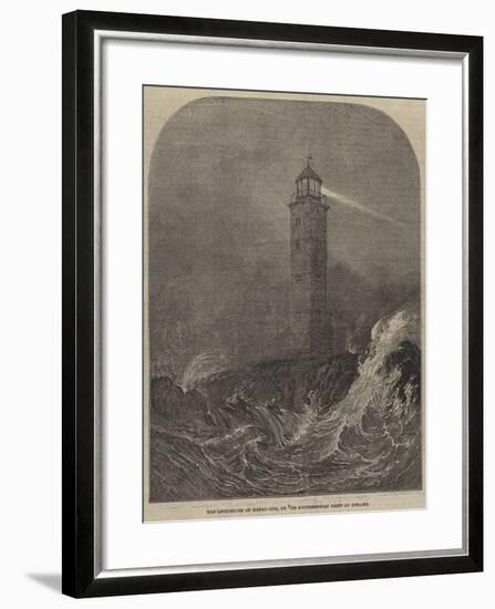 The Lighthouse of Hango-Udd, on the Southernmost Point of Finland-null-Framed Giclee Print