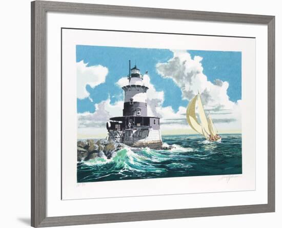 The Lighthouse-Harry Schaare-Framed Serigraph