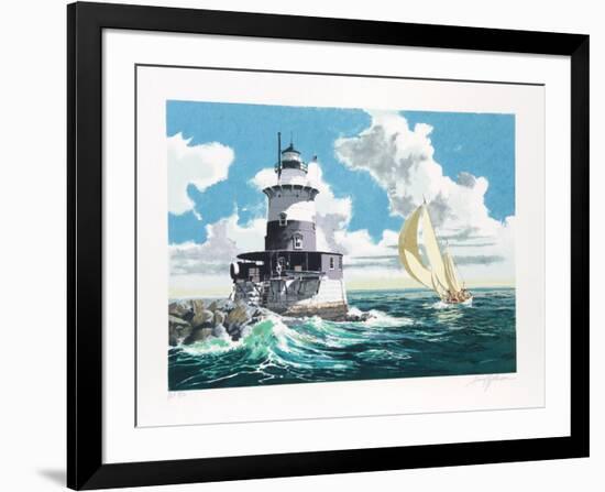 The Lighthouse-Harry Schaare-Framed Serigraph