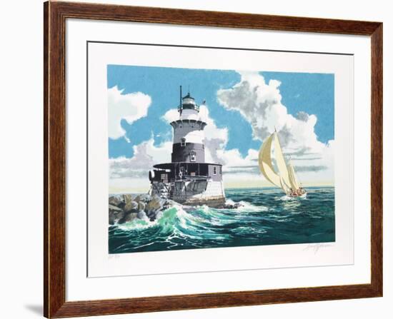 The Lighthouse-Harry Schaare-Framed Serigraph