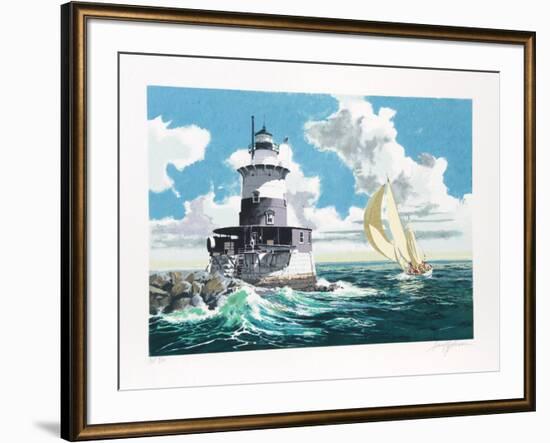 The Lighthouse-Harry Schaare-Framed Serigraph