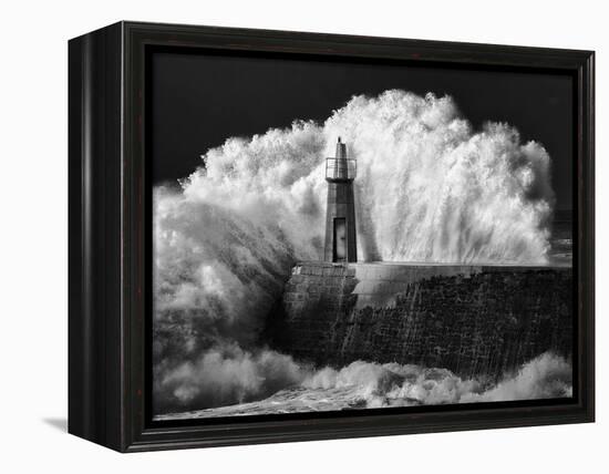 The Lighthouse-Alejandro Garcia Bernardo-Framed Premier Image Canvas