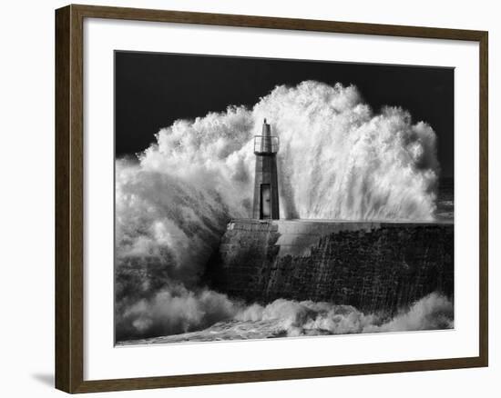 The Lighthouse-Alejandro Garcia Bernardo-Framed Photographic Print