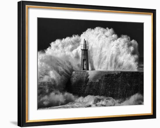 The Lighthouse-Alejandro Garcia Bernardo-Framed Photographic Print