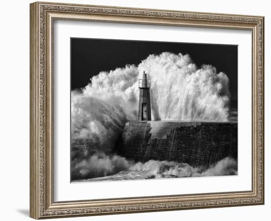 The Lighthouse-Alejandro Garcia Bernardo-Framed Photographic Print