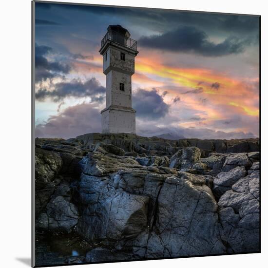 The Lighthouse-null-Mounted Photographic Print