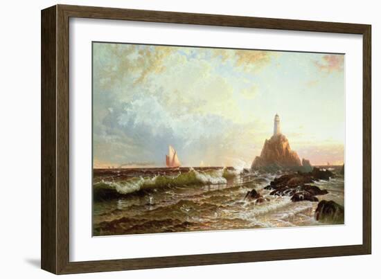 The Lighthouse-Alfred Thompson Bricher-Framed Giclee Print