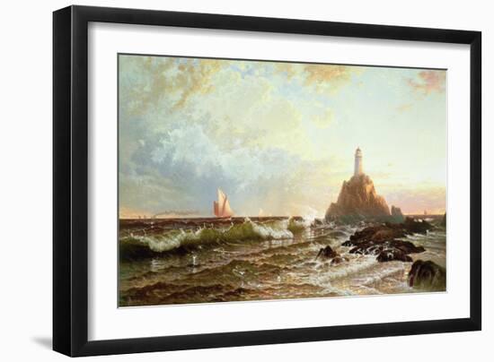 The Lighthouse-Alfred Thompson Bricher-Framed Giclee Print