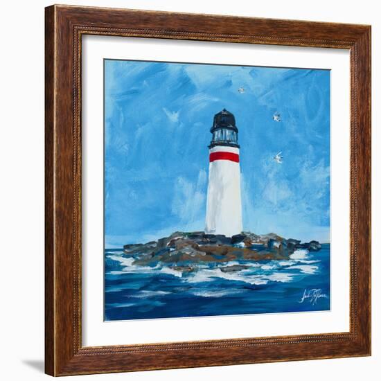 The Lighthouses I-Julie DeRice-Framed Art Print