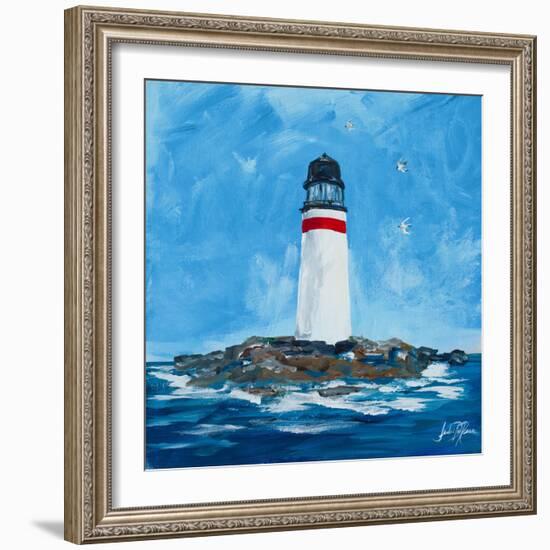 The Lighthouses I-Julie DeRice-Framed Premium Giclee Print