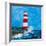 The Lighthouses II-Julie DeRice-Framed Premium Giclee Print