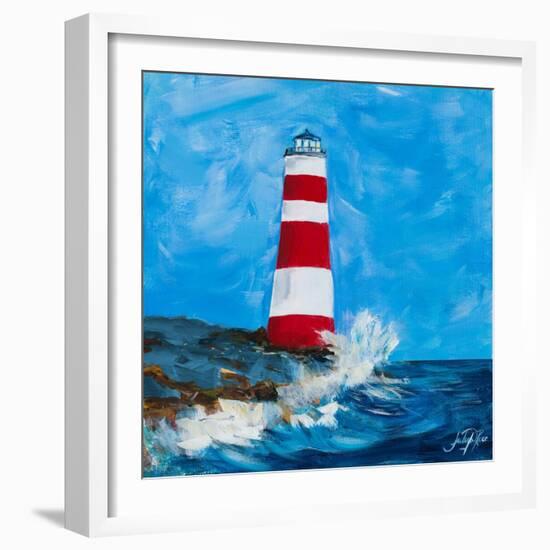 The Lighthouses II-Julie DeRice-Framed Premium Giclee Print