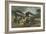 The Lightning Express Trains, 1863-Currier & Ives-Framed Giclee Print