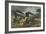 The Lightning Express Trains, 1863-Currier & Ives-Framed Giclee Print