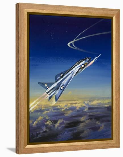 The Lightning-Wilf Hardy-Framed Premier Image Canvas