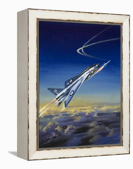 The Lightning-Wilf Hardy-Framed Premier Image Canvas