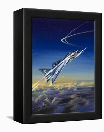 The Lightning-Wilf Hardy-Framed Premier Image Canvas