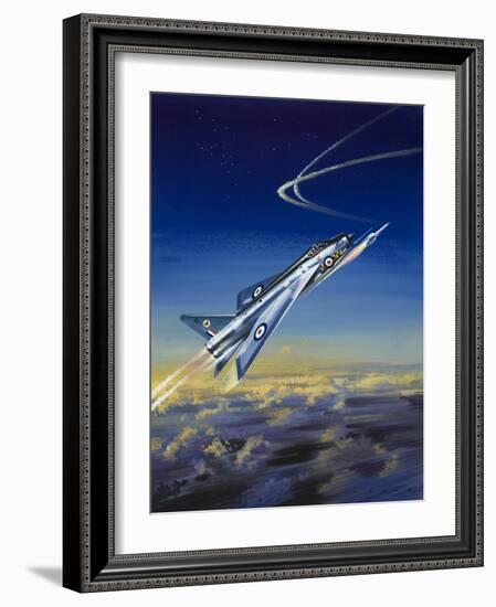 The Lightning-Wilf Hardy-Framed Giclee Print