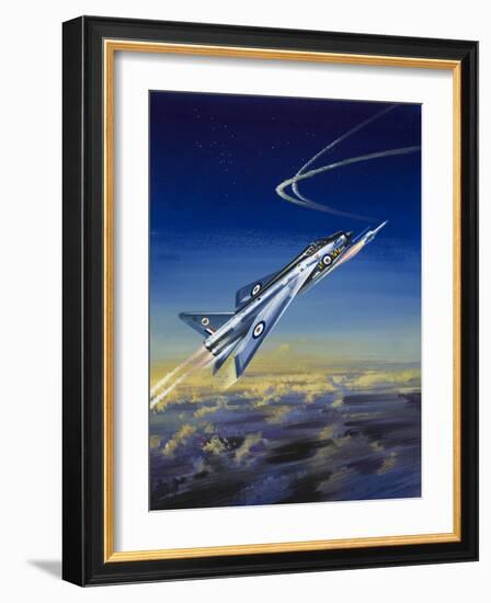 The Lightning-Wilf Hardy-Framed Giclee Print