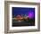 The Lights of Wildwood, New Jersey-George Oze-Framed Photographic Print