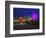 The Lights of Wildwood, New Jersey-George Oze-Framed Photographic Print