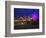 The Lights of Wildwood, New Jersey-George Oze-Framed Photographic Print