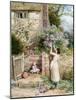 The Lilac Cottage-Myles Birket Foster-Mounted Giclee Print