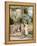 The Lilac Cottage-Myles Birket Foster-Framed Premier Image Canvas