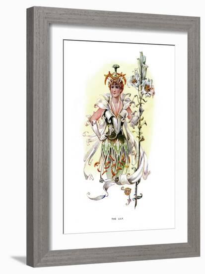 The Lily, 1899-C Wilhelm-Framed Giclee Print