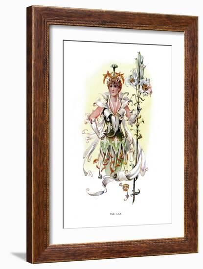 The Lily, 1899-C Wilhelm-Framed Giclee Print