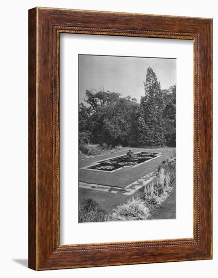 'The Lily Basin, The White Lodge, Richmond', 1926-Unknown-Framed Photographic Print