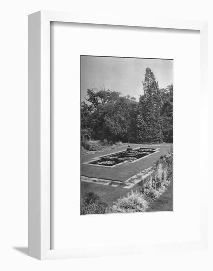 'The Lily Basin, The White Lodge, Richmond', 1926-Unknown-Framed Photographic Print