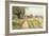 The Lily Border at Great Tangley Manor, Surrey-Thomas H. Hunn-Framed Giclee Print