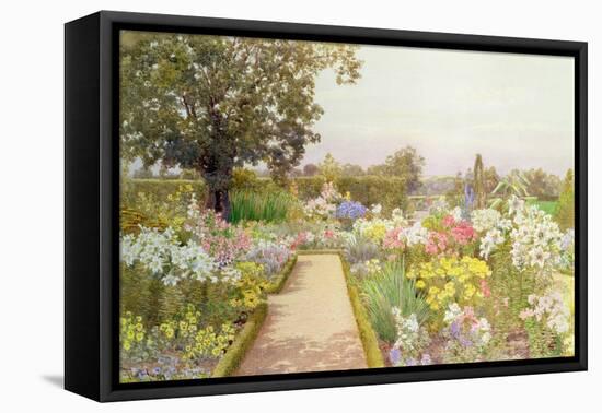 The Lily Border at Great Tangley Manor, Surrey-Thomas H. Hunn-Framed Premier Image Canvas