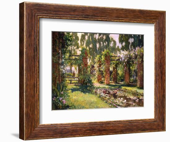 The Lily Pond-Colin Campbell-Framed Premium Giclee Print