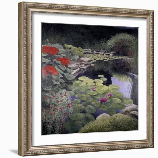 The Lily Pond-Kevin Dodds-Framed Giclee Print