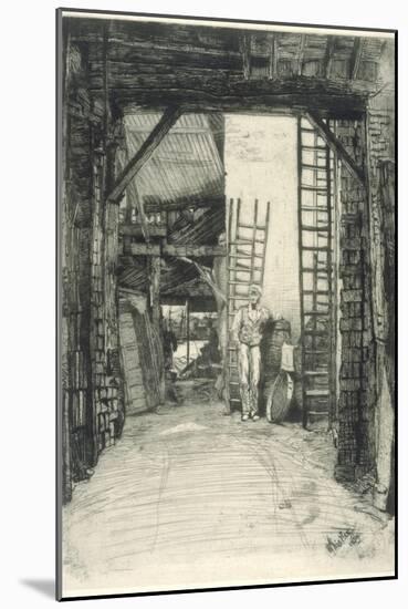 The Lime-Burner, 1859-James Abbott McNeill Whistler-Mounted Giclee Print