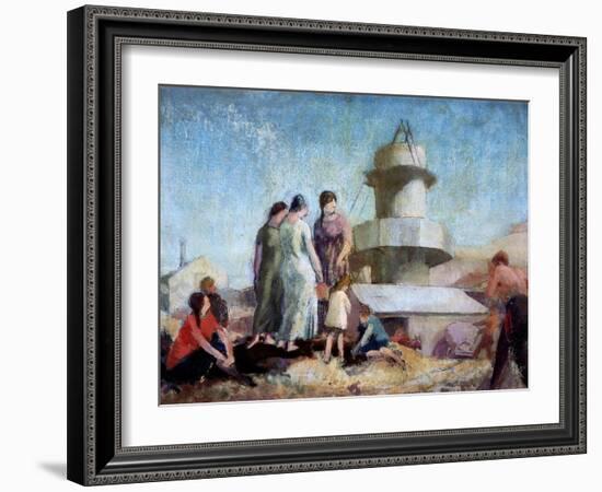 The Lime Burner, C.1936-James Bateman-Framed Giclee Print