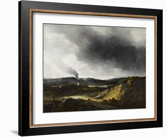 The Lime Kiln-Georges Michel-Framed Giclee Print