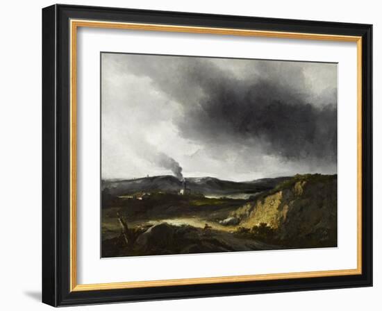 The Lime Kiln-Georges Michel-Framed Giclee Print